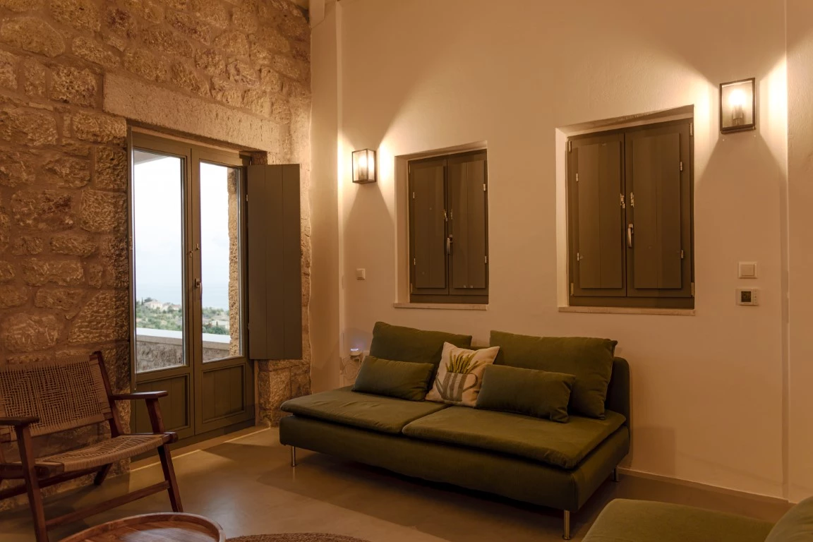 Patio Villas Mani Stoupa Greece. Villa Electra.